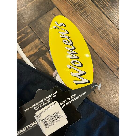 Easton Navy White Athletic Active Softball Pants Women XL League Comfy Bundle - Picture 3 of 16
